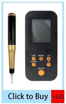 Stainless  Steel Electric Pen Eyebrow Tattoo Permanent Makeup Machine With 5 Speed