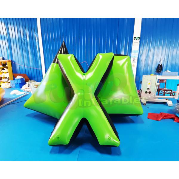 бункеры крупного плана пейнтбола PVC 0.6mm снимая барьер препоны