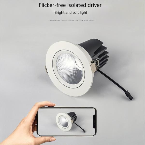 18W 36deg Indoor LED Spotlights CRI 90