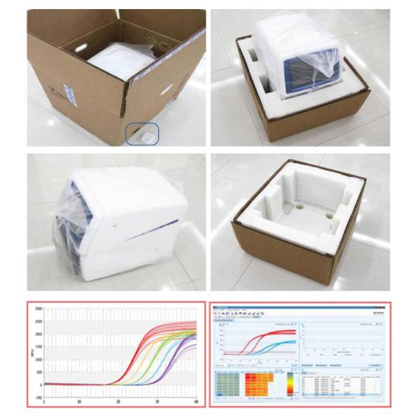 Gentier 96E Mini Fluorescent Quantitative PCR QPCR Thermal Cycler 96×0.2ml PMT DNA Detection Device