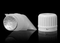 bocal plástico dos tampões do bico de 16mm com o forro de selo fácil da folha de alumínio de Peelable da proteção