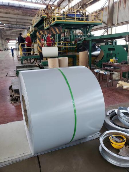 10mm Width 0.3mm Thick Pre Painted Aluminum Sheet PE PVDF For Construction