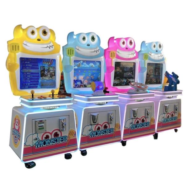 Jogos de vídeo para crianças W60*D57*H116cm Divertimento no Amusement Game Center