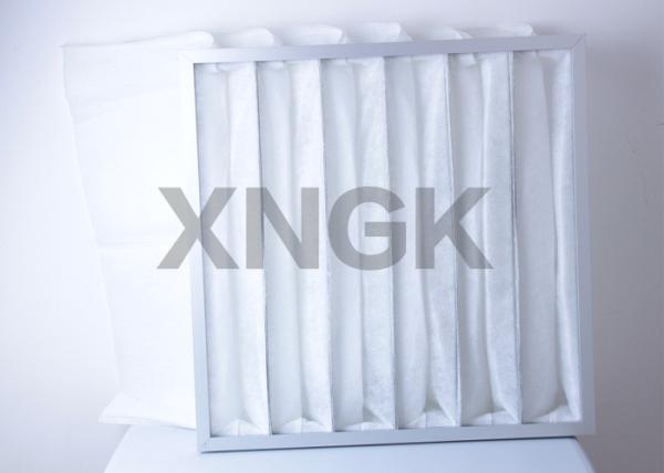 Washable G4 Air Handling Filters , Merv 14 Filter Pressure Drop Ultrasonic Seal