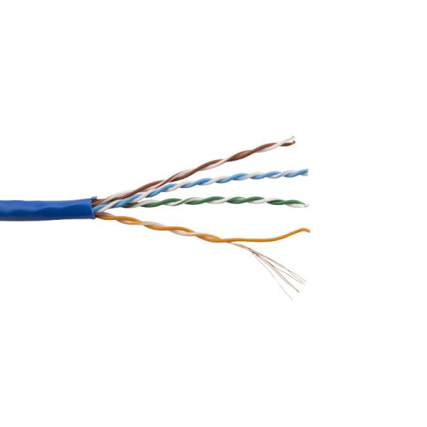 Al Foil Shiled Category 5e Patch Cable Network Customized With 24AWG CCA Conductor
