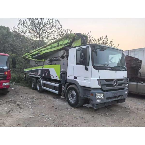 Zoomlion 47m Concrete Pump Truck Installed With Mercedes-Benz Chassis Price
