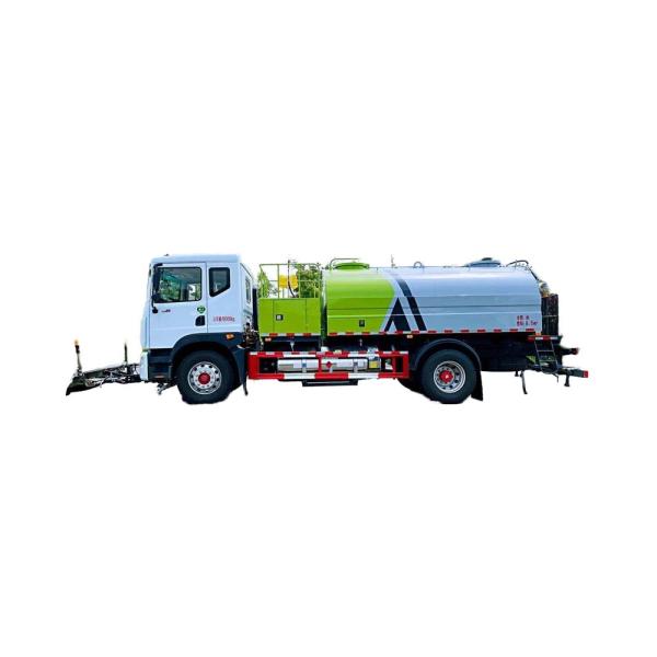 6x4 Chassis Diesel Pressure Cleaning Truck With Sewage Vacuum Suction Municipal Sanitation Truck