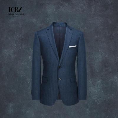 Customizado Blazer Elegante Estilizado Hombre Traje de Negócios de Bolso Para Homens Com Botão Fly