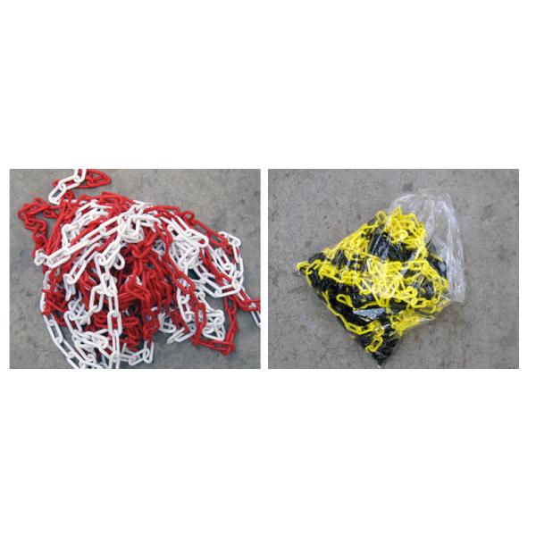 PE Plastic Chain Barrier Traffic Safety Equipment