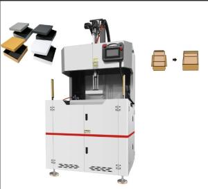 Automatic Hard Box Making Machine / Perfume Cosmetic Watch Box Forming Machine