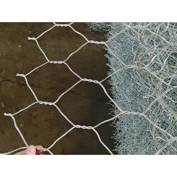 Q 195 Steel Wire Gabion Basket with 60×80mm Mesh Hole for River Bank Protection
