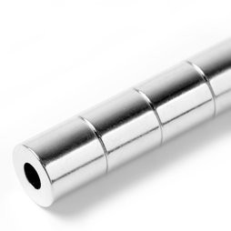 Wholesale Stock Various Shapes Ring Sintered Silver NdFeB Magnet