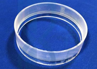 Tubo de vidro claro de quartzo 2.2g/Cm3 da linha de parafuso do Oem