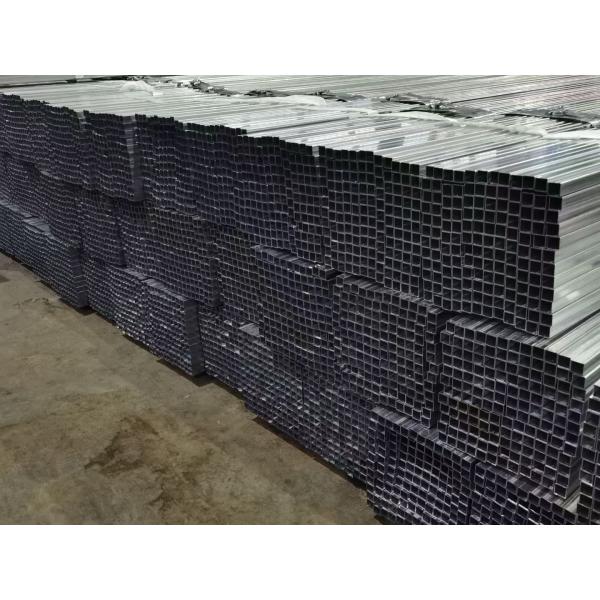 Tubería cuadrada de acero inoxidable pulida ERW