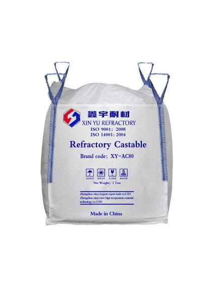 Ladle Working Layer Castable Refractory Material  Good Slag Resistance