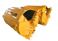 Seau de forage de roche de boîte de 150*150 Kelly Dia 1200mm, perçage de Rig Spare Parts For Deep