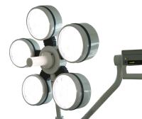Cold Light Led Surgical Lights Over 130000lux Illuminance With 65pcs Led Bulbs