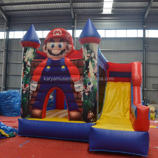 Age Range 14 Years up Inflatable Jumping Castle with Slide Combo Professional OEM Service