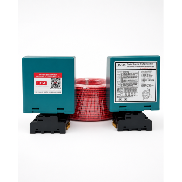 Single Loop Vehicle Detector with Entry Pulse Exit Pulse and Presence Output for Access Control