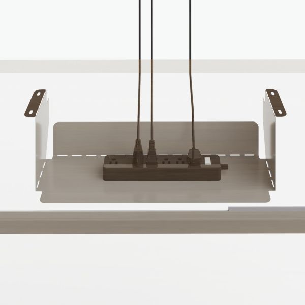 Bureau électrique réglable en hauteur pour bureau à domicile avec rangement de câbles