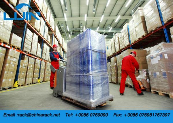 Anti Corrosion Heavy Duty Garage Racking , Q235B Cold Steel Steel Racking System