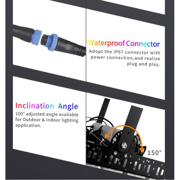 Super Bright LED High Bay Light 160lm/w 200W Dustrproof For Workshop Industrial Area