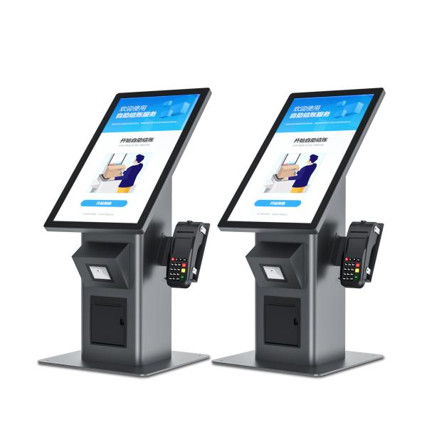 Borne libre-service intelligente : améliorez l'expérience client grâce à la technologie LCD