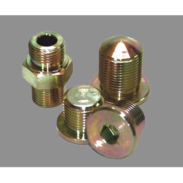 Excavator parts of plug high quality and gold plug
