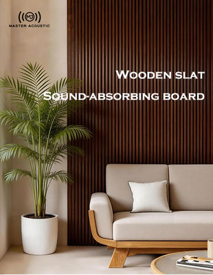 10mm PET Acoustic Panels Eco Friendly Soundproof Wall Board for Auditorium