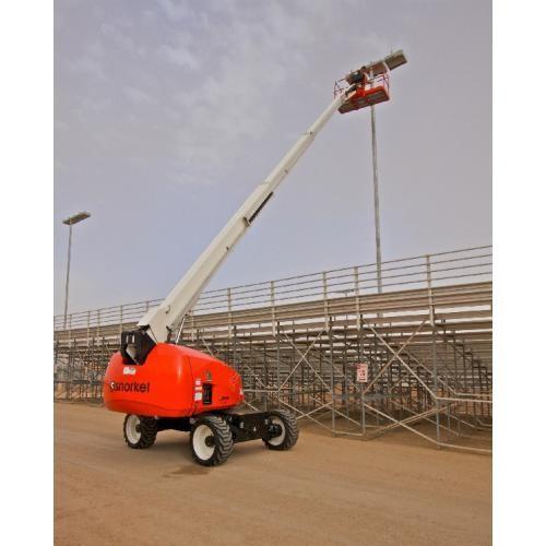 80Feet / 25 Meter Telescoping Boom Crane 350KG  ISO / Gost Certification
