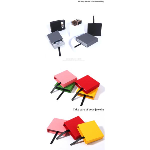 jewelry display cases Customized Color Drawer Storage Box For Rings And Earrings