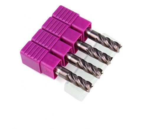 HRC60 Solid Tungsten Carbide End Mill Milling Cutter PML-4F-D1.0S, PML-4EL-D3.0-G
