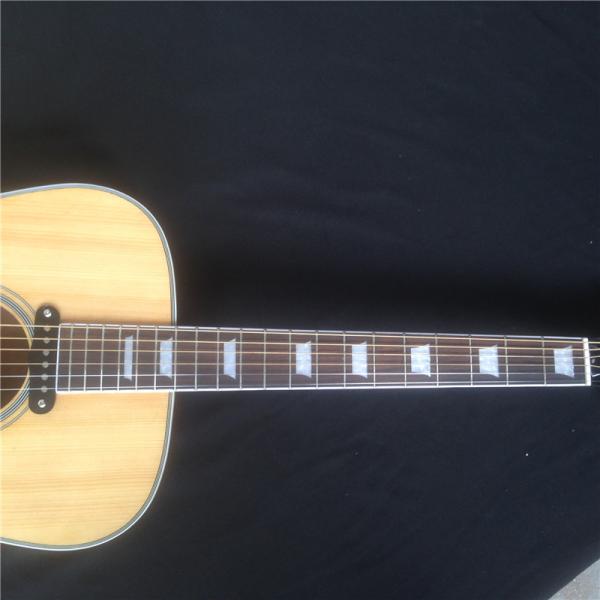 Hot sale Acoustic Guitar Natural Guitar Acoustic with One Piece of body 20 scale Chinese guitar shop free shipping