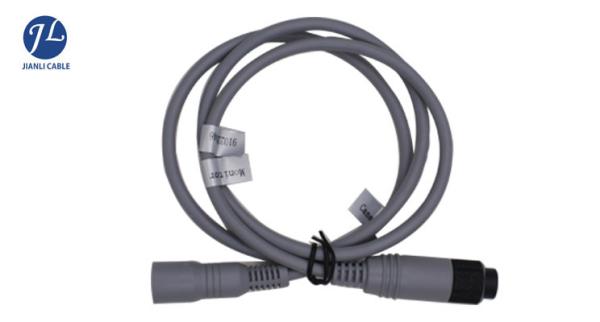 Customized Length 6 Pin Mini Din Cable Male To Female For Car Backup Monitor System