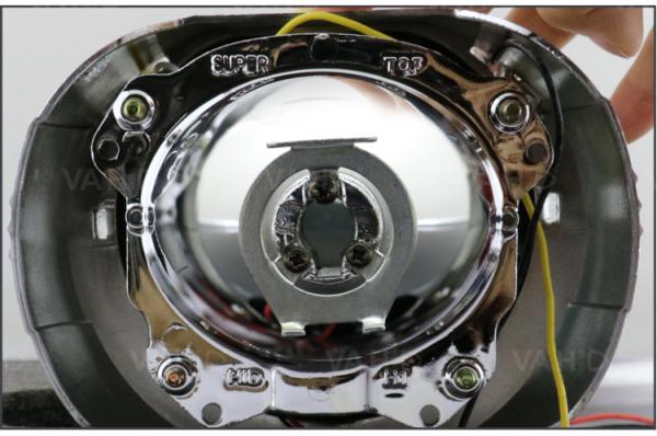 CH34 3.0inch Crystal angel eye Bixenon Car hid xenon projector kit