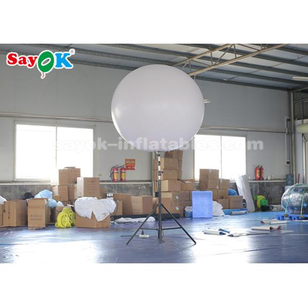 Полиэстер гигантского раздувного воздушного шара Дурабле 1.5м белый для выставок