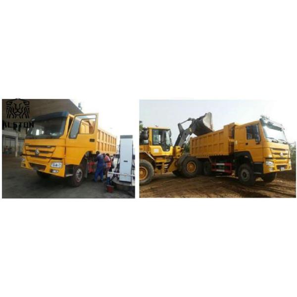 6x4 380hp Howo Tipper Truck Manufacturers , Euro 2 Engine Used Tipper