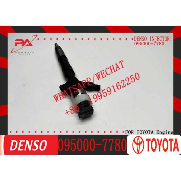 095000-7780 common rail injector 095000-7781 Diesel Fuel Injectors 23670-39316 23670-39315 For Sale Toyota Hilux