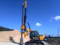 Perçage 28 M Foundation Piling Rig Machine, Min Auger Drill Machine TYSIM, Max. Drilling Diameter 1000 millimètres
