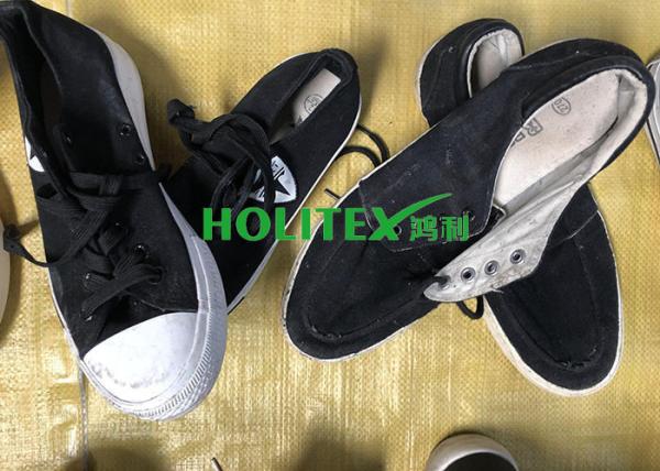 Wearable Second Hand Clothes And Shoes First Grade Used Canvas Shoes