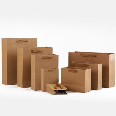 Boutique Eco Friendly Kraft Boxes Paper Bags Biodegradable Recycled