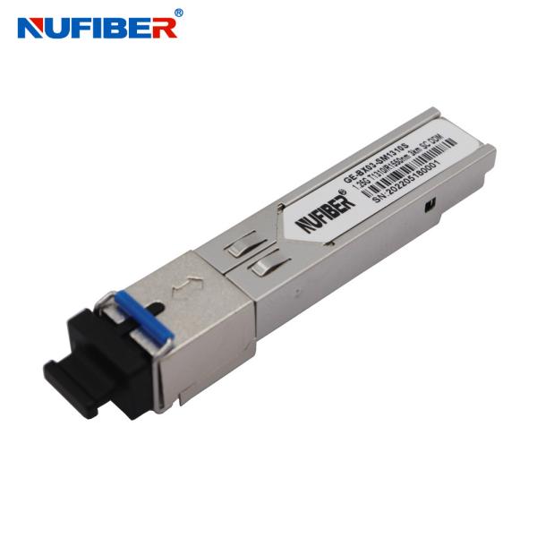 SFP 1.25G WDM 3km 1310nm 1550nm SC SFP Transceiver Compatible With MikroTik