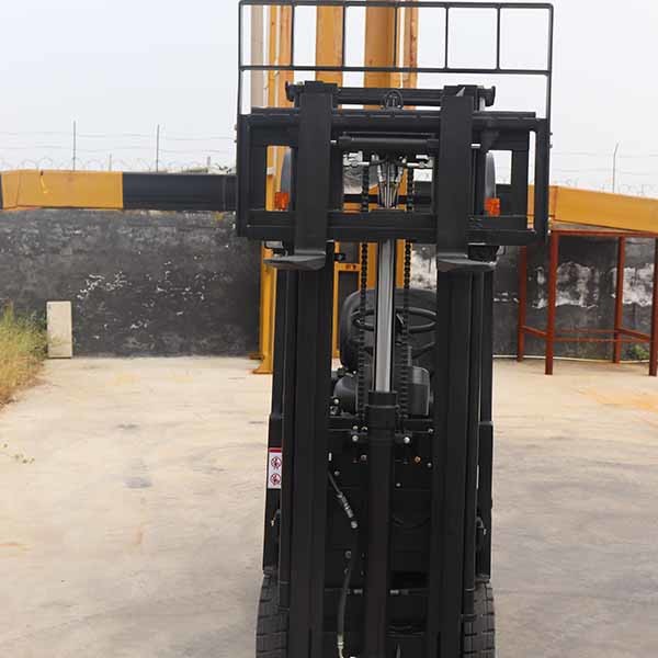 Container Mast CPD12 Lead Acid Battery Forklift 1200kgs 2 Stage Electric Fork Lifts