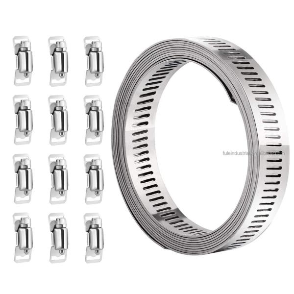 Standard Stainless Steel Wire Rope Cross Clip Clamp for Trellis Systems Green Wall Cable