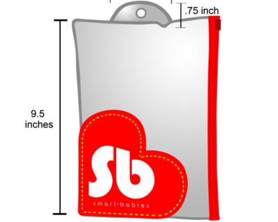 sacos de plástico do fechamento do fecho de correr do slider de 9.5x7” Pantone, ISO9001 espaço livre EVA Bag Heat Seal