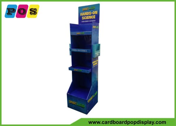 Offset Printing Advertising Display Stands With Brochure Holders On Two Sides FL183