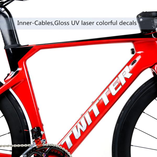 Спрятанный велосипед велосипеда дороги волокна углерода скорости соперника 22 Sram тарельчатого тормоза кабеля