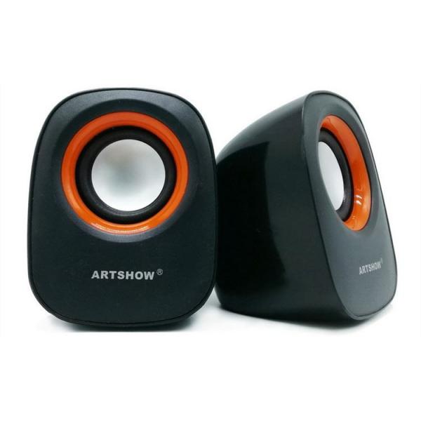 USB5V Portable Wired Computer Speaker 3.5mm Stereo For Laptop 3W