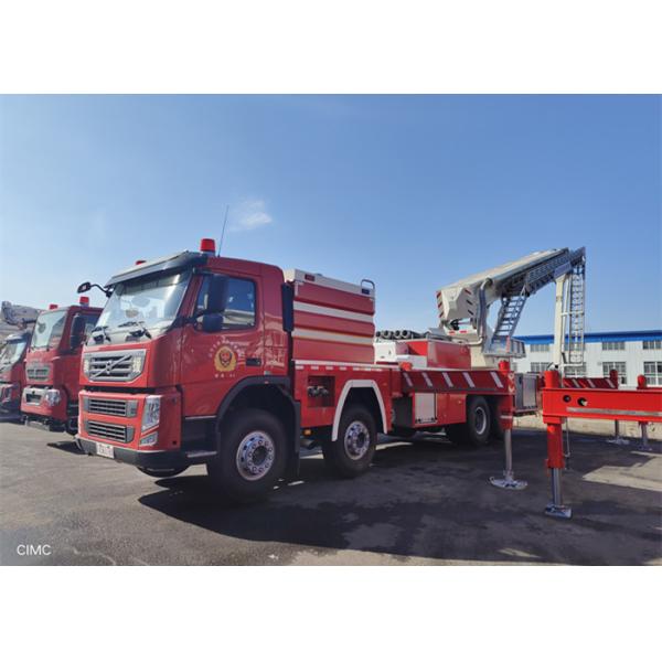42600kg Full Mass 60M Aerial Ladder Truck , M Cab H Style Fire Fighting Vehicles