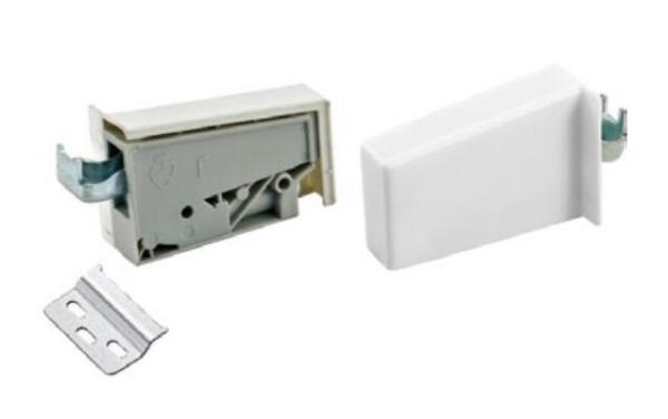 Iron Or Plastic Material Kitchen Cabinet Hangers / Cabinet Mounting Brackets